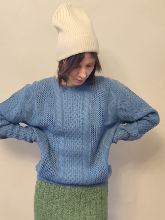 KAŠMIRA CEPURE EVAMOODE BALTA